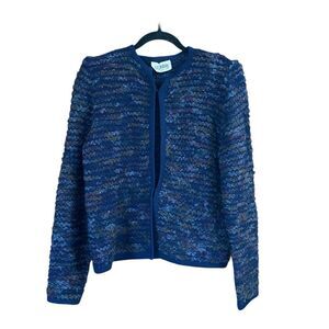 St. John by Marie Gray Vintage Knit Cardigan Sweater Medium